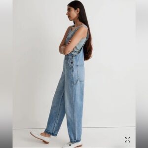 Madewell Oversized Carpenter Denim Overalls